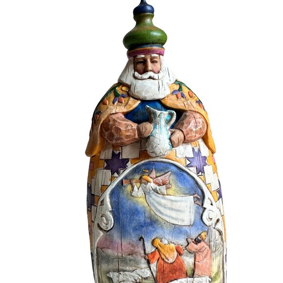 Jim Shore Heartwood Creek "Let Every Heart Prepare Him Room" Statue 2003 - Picture 1 of 6